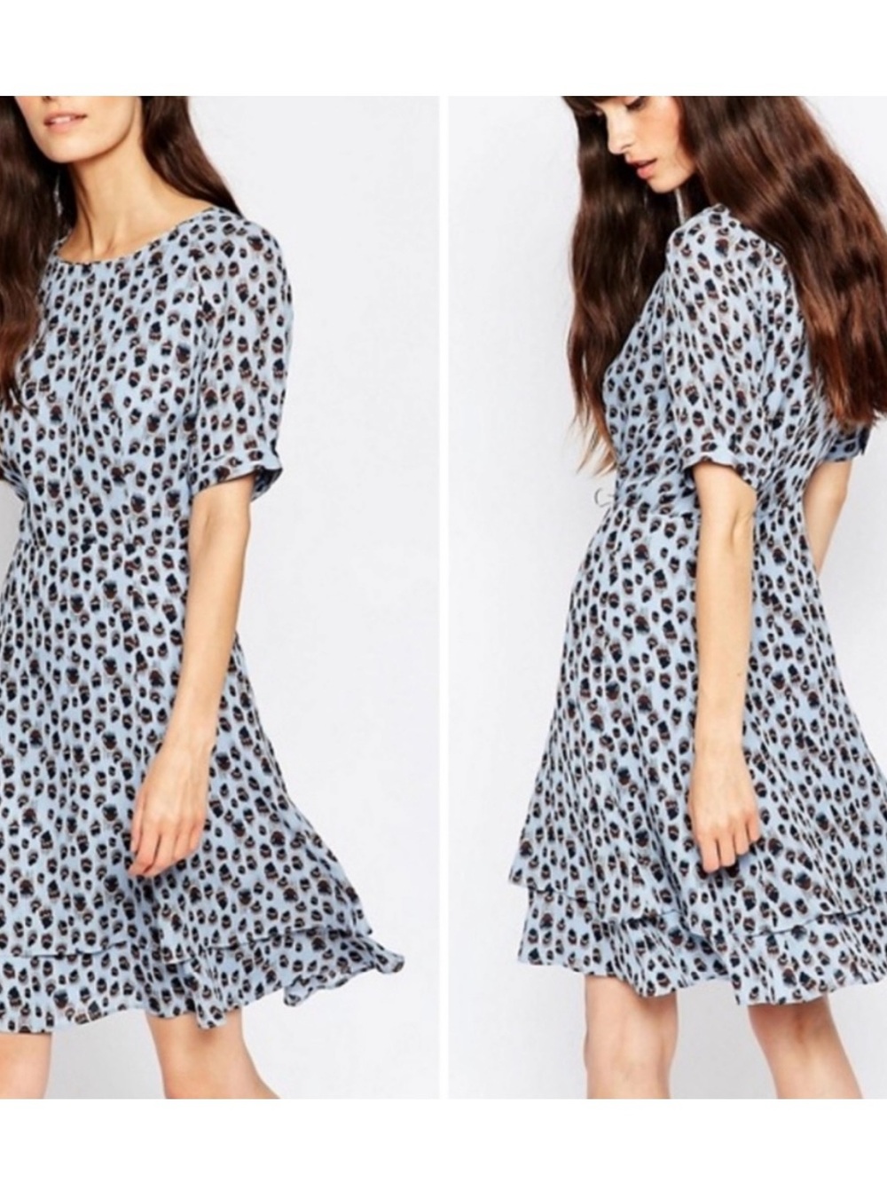 Reiss Jules Printed Dress